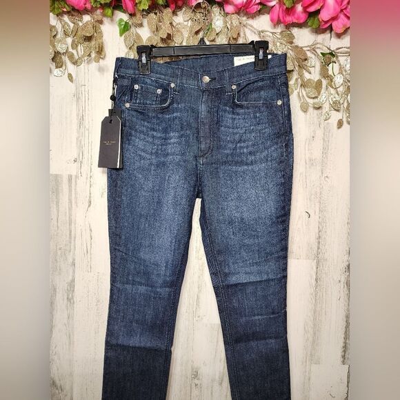 NWT Rag & Bone Tonal River High Rise Ankle Skinny - Picture 12 of 14